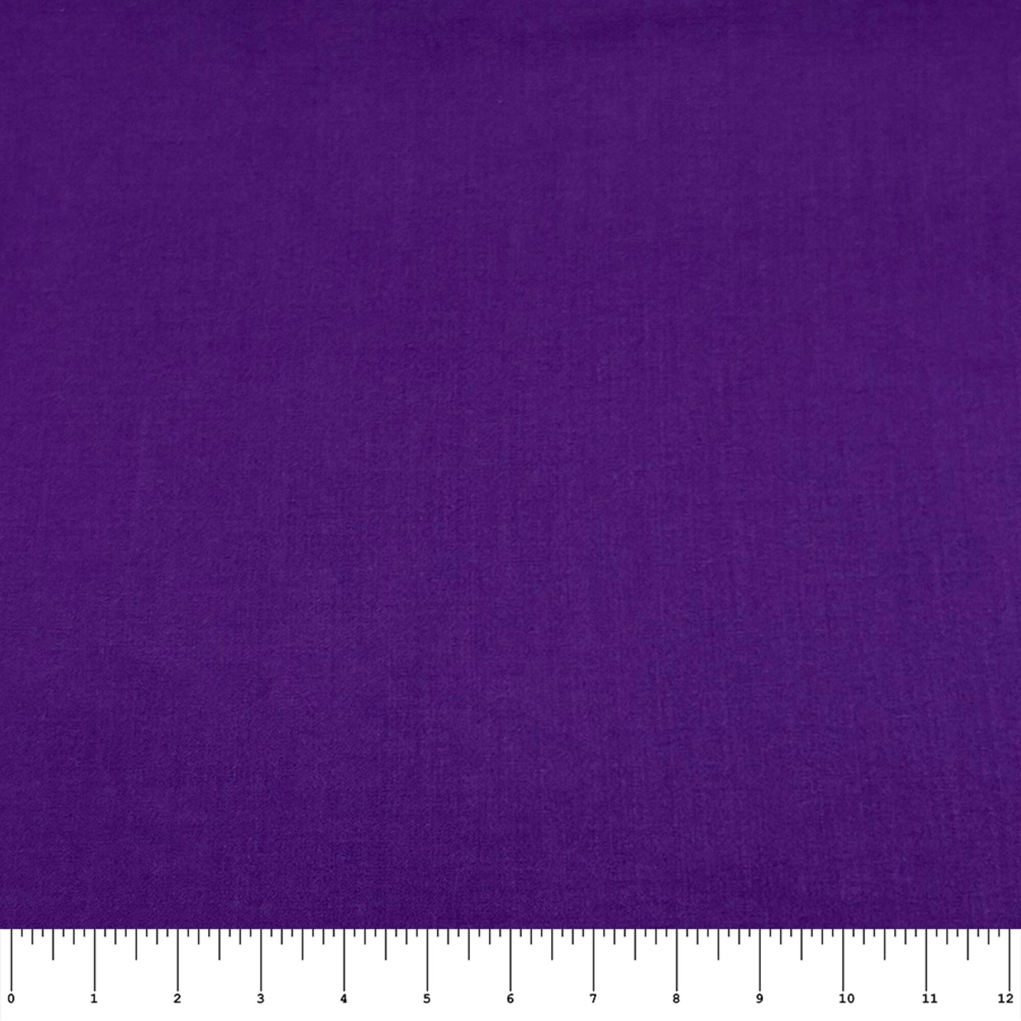 Feldman Solid Purple Broadcloth Fabric